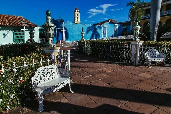 View on Plaza Mayor - center of the Trinidad, Cuba