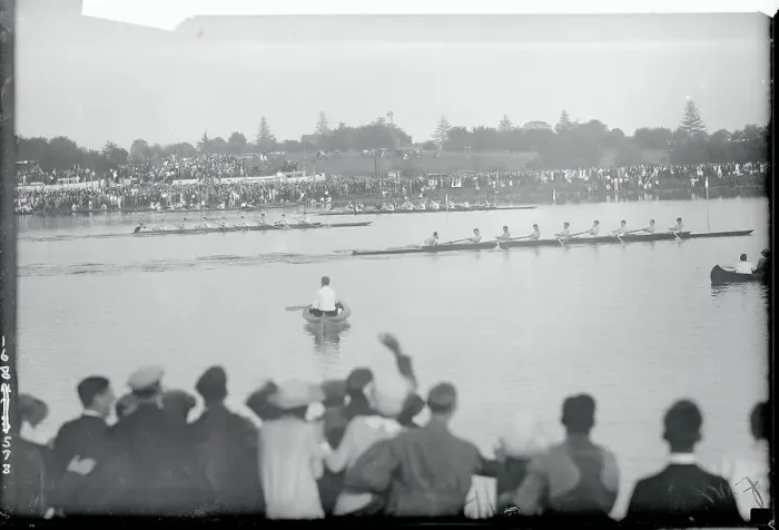 Framed Print : View of Princeton Boat Races Framed Print : View of Princeton Boat Races