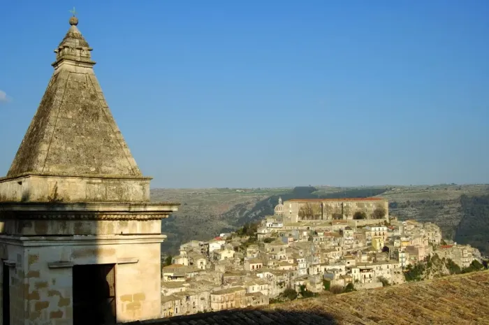 Framed Print : View at Ragusa Ibla Italy Framed Print : View at Ragusa Ibla Italy