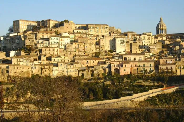 Framed Print : View at Ragusa Ibla Italy Framed Print : View at Ragusa Ibla Italy
