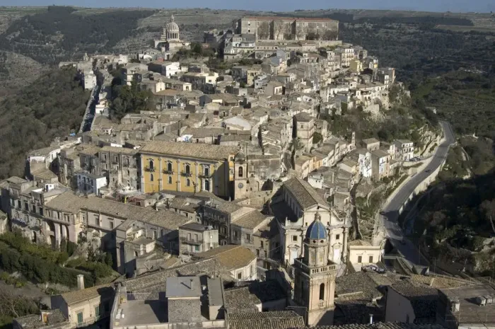 Framed Print : View at Ragusa Ibla Italy Framed Print : View at Ragusa Ibla Italy