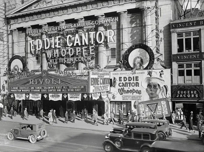 Framed Print : View of the Rivoli Theatre Framed Print : View of the Rivoli Theatre