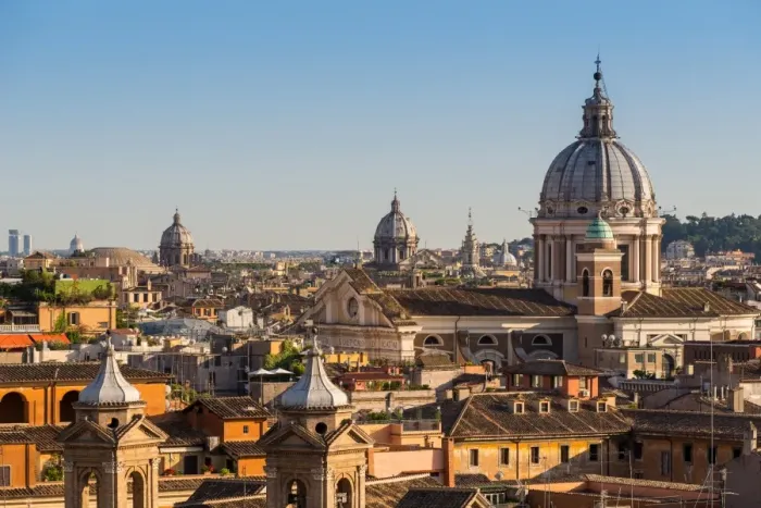 Framed Print : Top view of Rome Framed Print : Top view of Rome
