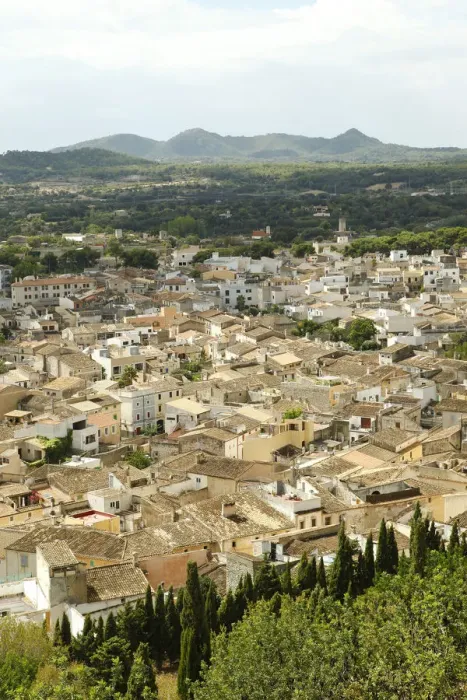 Framed Print : View over the roofs of the old town of Arta, Majorca, Mallorca, Balearic Islands, Spain, Europe Framed Print : View over the roofs of the old town of Arta, Majorca, Mallorca, Balearic Islands, Spain, Europe