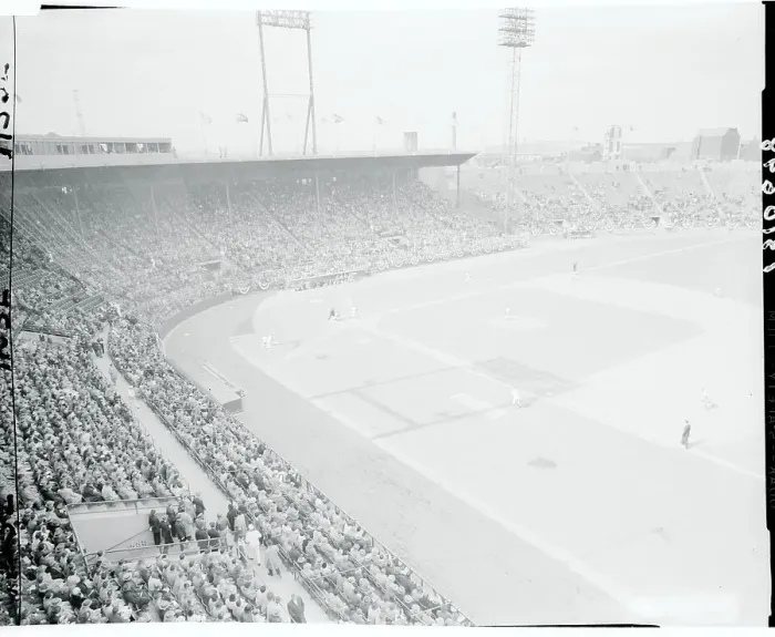 Framed Print : View of Roosevelt Stadium Framed Print : View of Roosevelt Stadium