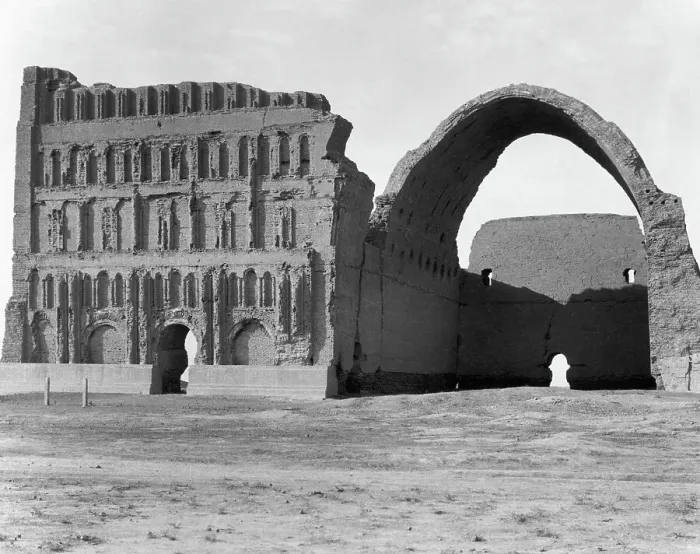 Framed Print : View Of Ruined Building With Arch Framed Print : View Of Ruined Building With Arch