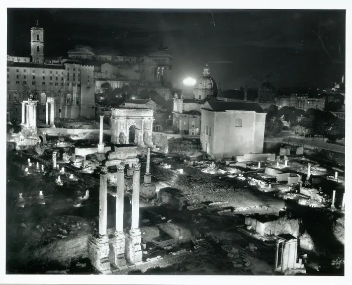 Framed Print : View of the Ruins of the Forum Framed Print : View of the Ruins of the Forum