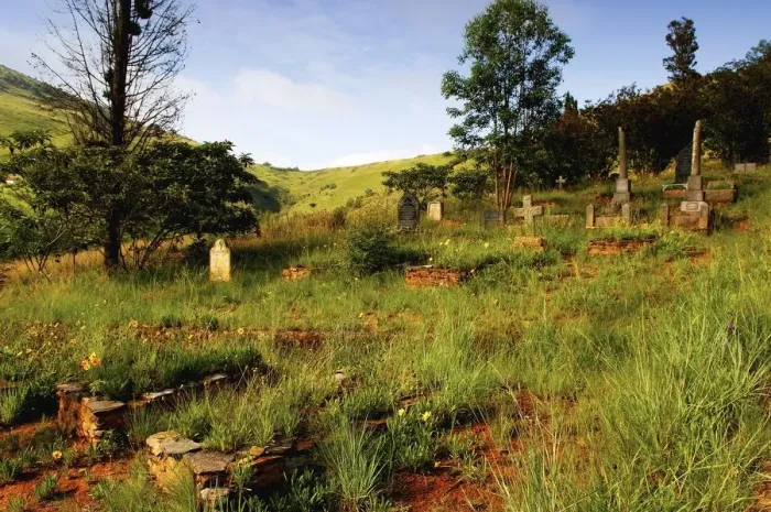 Framed Print : View of Sabie Cemetery Framed Print : View of Sabie Cemetery
