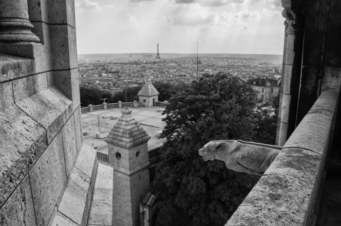 Framed Print : View from Sacre Coeur Framed Print : View from Sacre Coeur