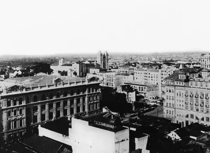 Framed Print : View Over Sao Paulo Framed Print : View Over Sao Paulo