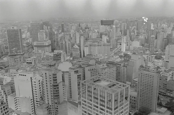 Framed Print : View of Sao Paulo Skyline Framed Print : View of Sao Paulo Skyline