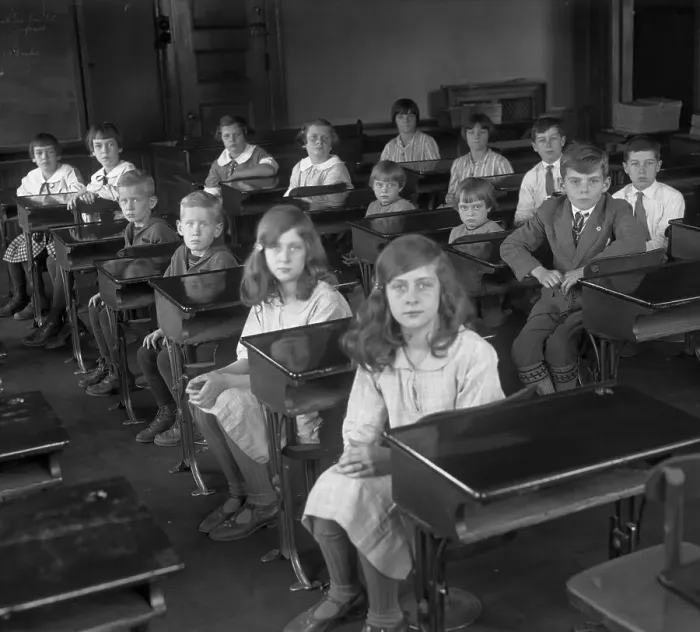 Framed Print : View of School Children in Classroom Framed Print : View of School Children in Classroom