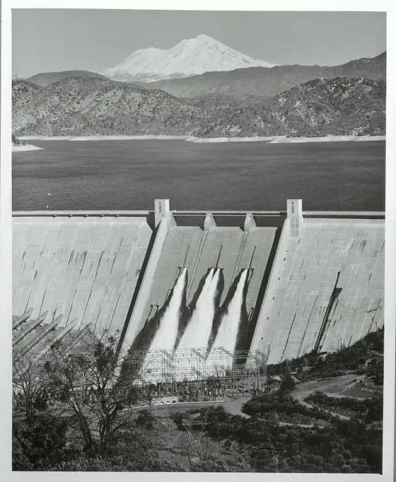 Framed Print : View of Shasta Dam Framed Print : View of Shasta Dam