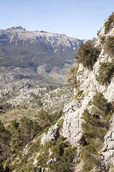 View of Sierra de Tramuntana