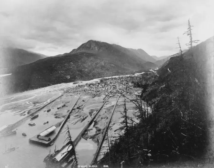 Framed Print : View Of Skagway Framed Print : View Of Skagway