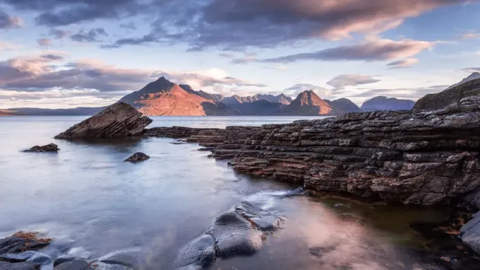 Framed Print : Soay. A view of Soay from the shore at Elgol, Isle of Skye, Highlands, Scotland, UK Framed Print : Soay. A view of Soay from the shore at Elgol, Isle of Skye, Highlands, Scotland, UK