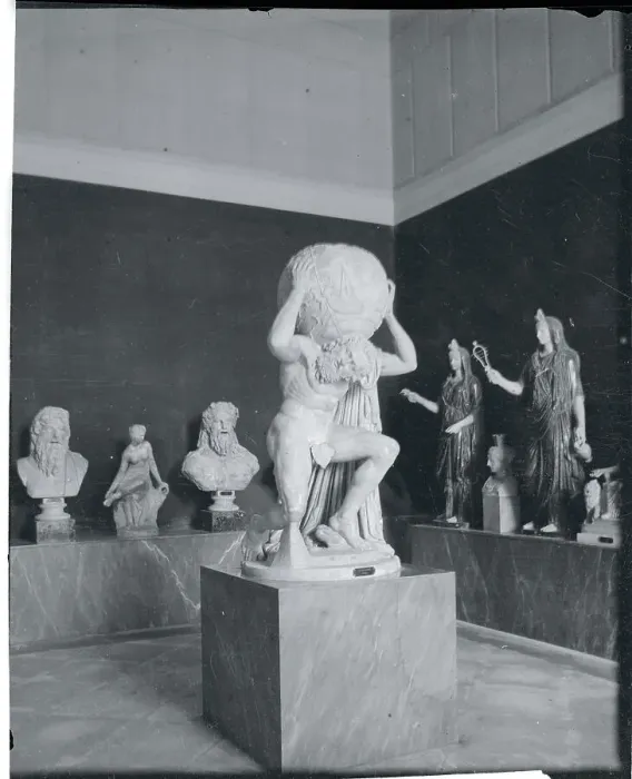 Framed Print : View of Statue of Atlas Framed Print : View of Statue of Atlas