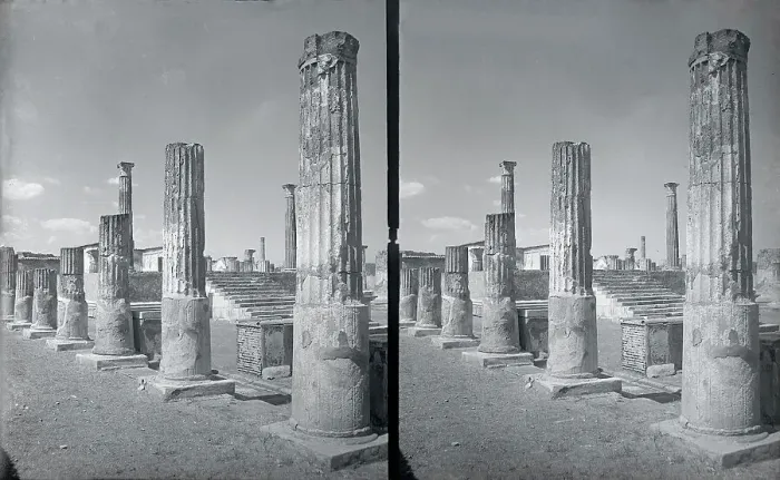Framed Print : View of Temple of Venus Ruins Framed Print : View of Temple of Venus Ruins