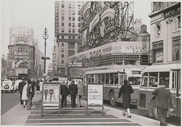 Framed Print : View of Times Square Framed Print : View of Times Square