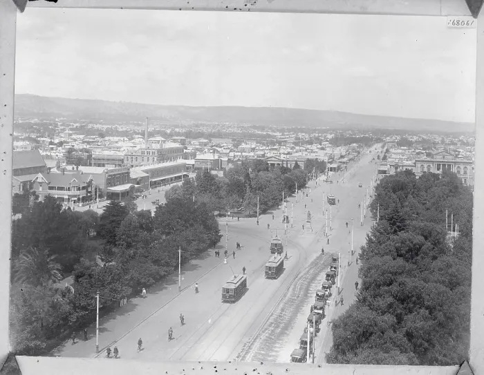 Framed Print : View of Town of Adelaide Framed Print : View of Town of Adelaide