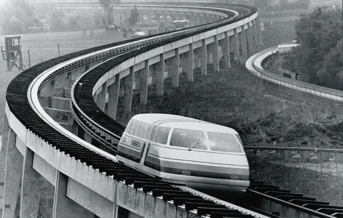 Framed Print : View of the Transrapid O4 Framed Print : View of the Transrapid O4