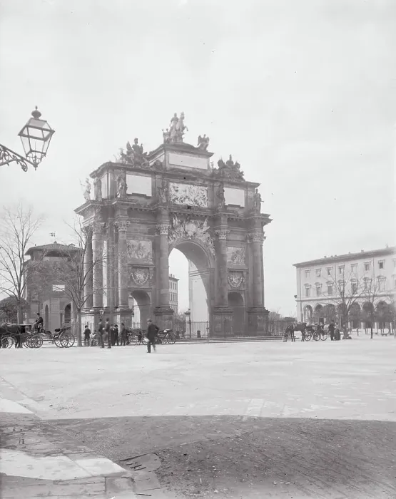 Framed Print : View of Triumphal Arch Framed Print : View of Triumphal Arch
