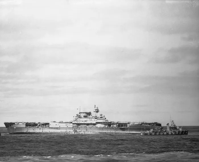 Framed Print : View of the U.S.S. Yorktown Framed Print : View of the U.S.S. Yorktown