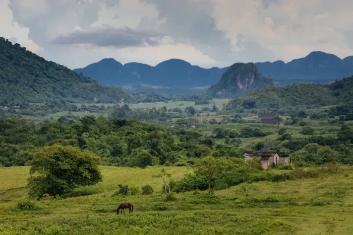 Framed Print : View on ViAnales valley, in Cuba Framed Print : View on ViAnales valley, in Cuba