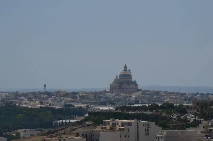 Framed Print : View of Victoria town in Gozo, Malta Framed Print : View of Victoria town in Gozo, Malta