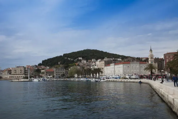 Framed Print : View of Waterfront in Split Framed Print : View of Waterfront in Split