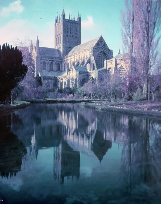 Framed Print : View of Wells Cathedral Framed Print : View of Wells Cathedral
