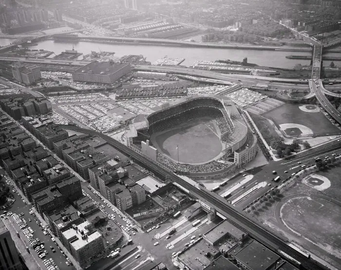 Framed Print : View of Yankee Stadium Framed Print : View of Yankee Stadium