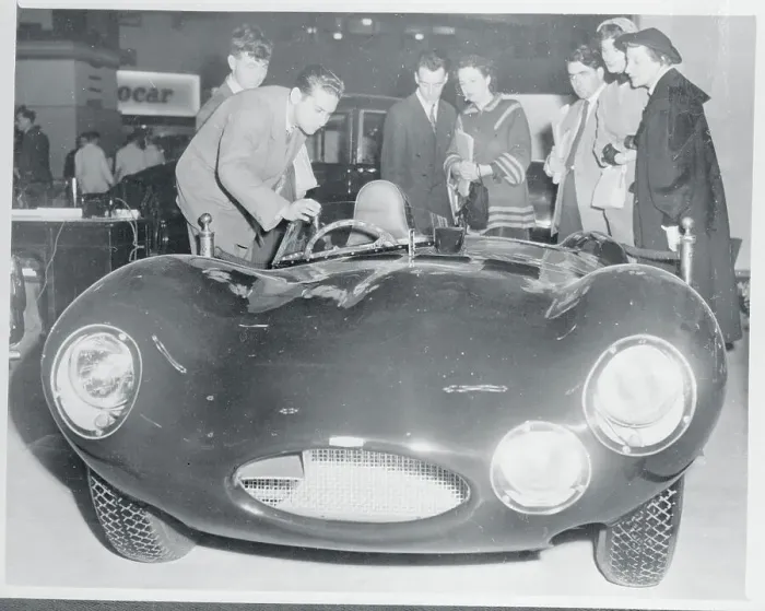 Framed Print : Viewers Examining Sports Car Framed Print : Viewers Examining Sports Car