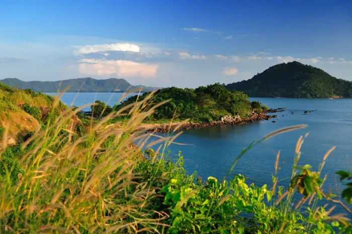 Framed Print : The viewpoint of east coast of Thailand Framed Print : The viewpoint of east coast of Thailand