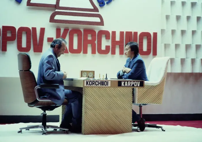 Framed Print : Viktor Korchnoi And Anatoly Karpov Framed Print : Viktor Korchnoi And Anatoly Karpov
