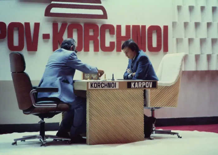 Framed Print : Viktor Korchnoi And Anatoly Karpov Framed Print : Viktor Korchnoi And Anatoly Karpov