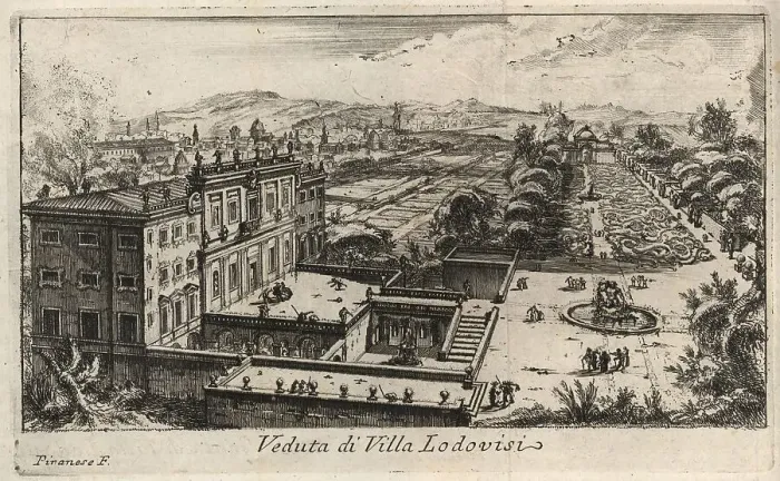 Framed Print : Villa Lodovisi, 1767, Rome, Italy, digital reproduction of an 18th century original, original date unknown Framed Print : Villa Lodovisi, 1767, Rome, Italy, digital reproduction of an 18th century original, original date unknown