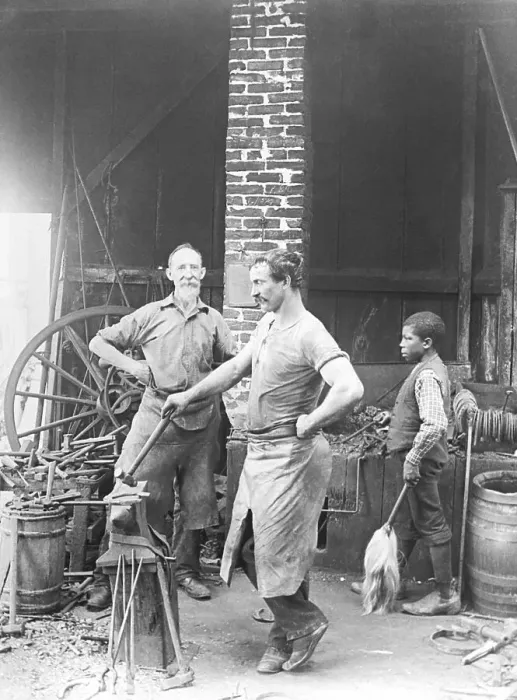 Framed Print : Village Blacksmith Shop Framed Print : Village Blacksmith Shop