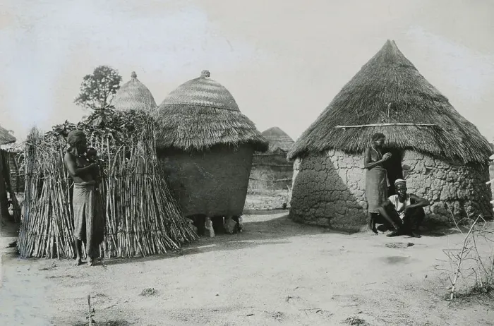 Framed Print : Village in Cameroon Framed Print : Village in Cameroon