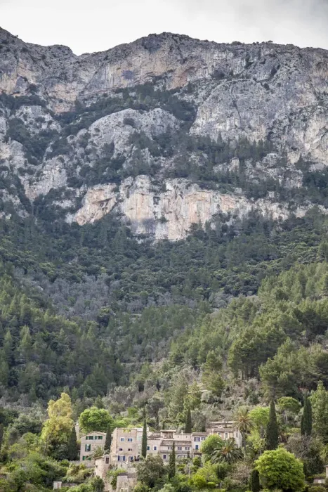 Framed Print : Village of Deia in the Sierra de Tramuntana Framed Print : Village of Deia in the Sierra de Tramuntana