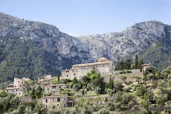 Village of Deia in the Sierra de Tramuntana