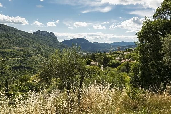 Village, La Roche Sur-Les-Buis, Drome, Rhone-Alpes, Provence, France
