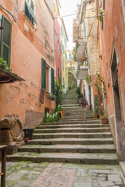 The village of Monterosso in Cinque Terre