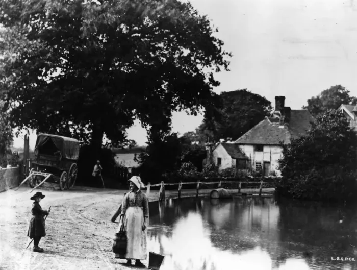 Framed Print : Village Pond Framed Print : Village Pond
