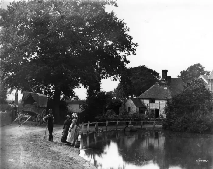 Framed Print : Village Pond Framed Print : Village Pond