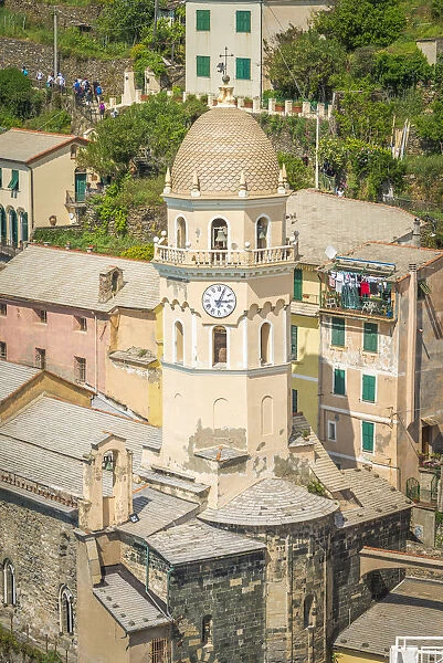 The village of Vernazza in Cinque Terre