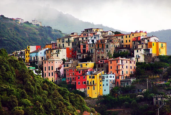 Villages On The Cliff, Cinque Terre Italy
