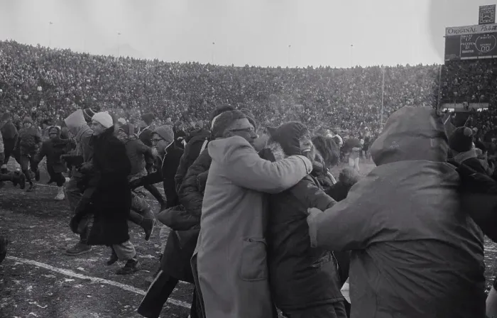 Framed Print : Vince Lombardi During Championship game Framed Print : Vince Lombardi During Championship game