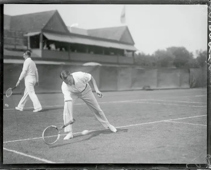 Framed Print : Vincent Richards Playing Tennis Framed Print : Vincent Richards Playing Tennis