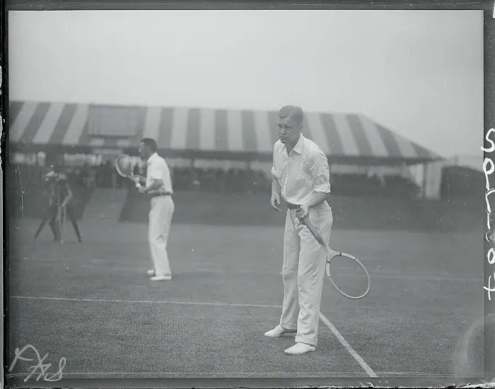 Framed Print : Vincent Richards Playing Tennis at Forest Hills Framed Print : Vincent Richards Playing Tennis at Forest Hills